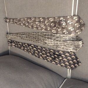 Three Pierre Cardin ties for Men.